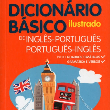 Illustrated English-Portuguese & Portuguese-English Dictionary for Children