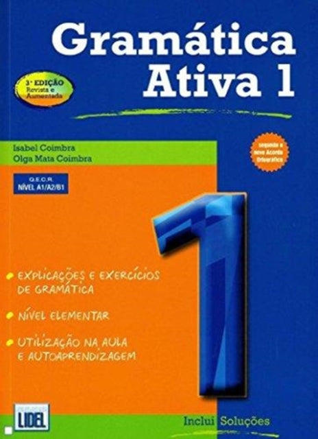 Gramatica Ativa 1 - Portuguese course with audio download: A1/A2/B1: 2022