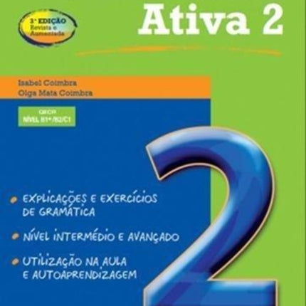 Gramatica Ativa 2 - Portuguese course - with audio download: B1+/B2/C1