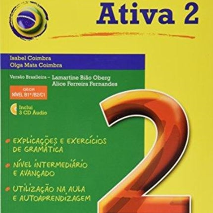 Gramatica Ativa 2  Brazilian Portuguese course  with audio download