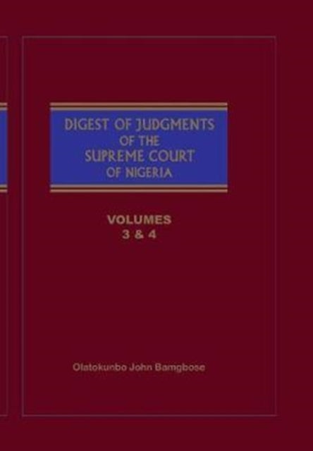 The Digest of Judgments of the Supreme Court of