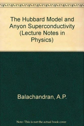 Hubbard Model And Anyon Superconductivity, The