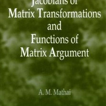 Jacobians Of Matrix Transformation And Functions