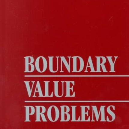 Boundary Value Problems