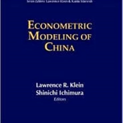 Econometric Modeling Of China