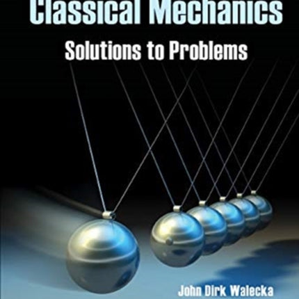 Introduction To Classical Mechanics: Solutions To Problems