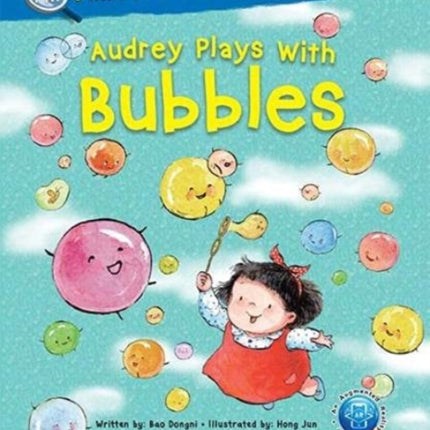 Audrey Plays With Bubbles