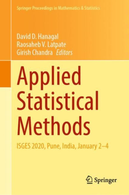 Applied Statistical Methods: ISGES 2020, Pune, India, January 2–4