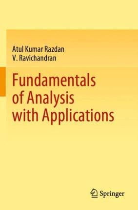 Fundamentals of Analysis with Applications