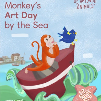 Bird and Monkeys Art Day by the Sea