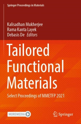 Tailored Functional Materials: Select Proceedings of MMETFP 2021