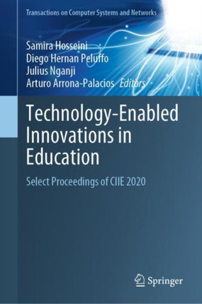 Technology-Enabled Innovations in Education: Select Proceedings of CIIE 2020