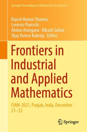 Frontiers in Industrial and Applied Mathematics: FIAM-2021, Punjab, India, December 21–22