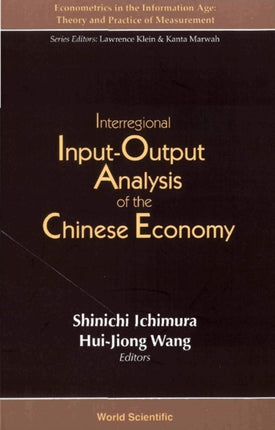 Interregional Input-output Analysis Of The Chinese Economy