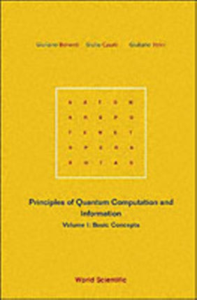 Principles Of Quantum Computation And Information - Volume I: Basic Concepts