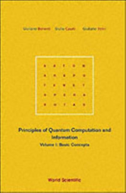 Principles Of Quantum Computation And Information - Volume I: Basic Concepts