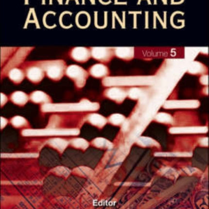 Advances In Quantitative Analysis Of Finance And Accounting (Vol. 5)