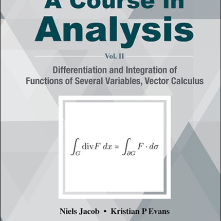 Course In Analysis, A - Vol. Ii: Differentiation