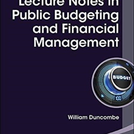Lecture Notes In Public Budgeting And Financial