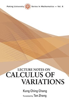 Lecture Notes On Calculus Of Variations