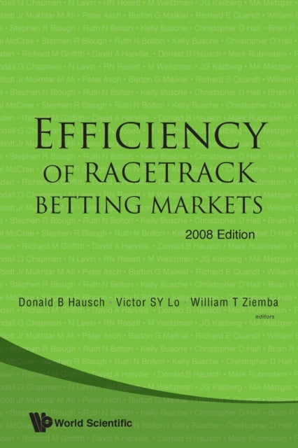 Efficiency Of Racetrack Betting Markets (2008