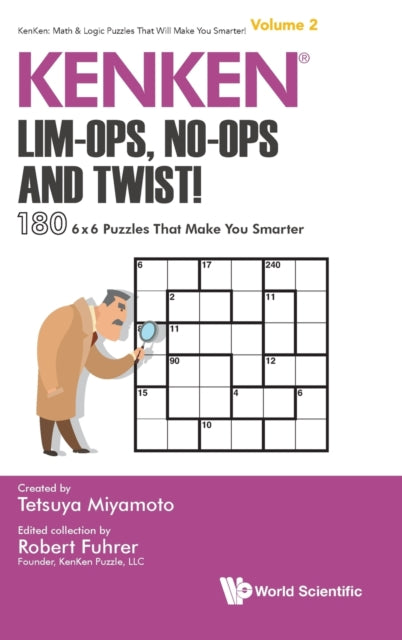 Kenken: Lim-ops, No-ops And Twist!: 180 6 X 6