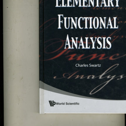 Elementary Functional Analysis