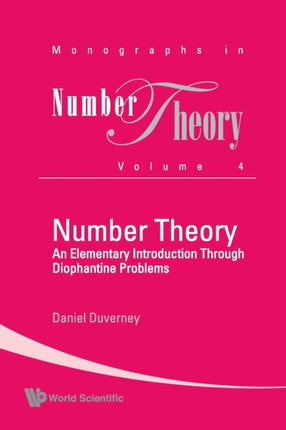 Number Theory: An Elementary Introduction Through