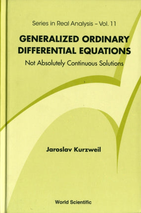 Generalized Ordinary Differential Equations: Not