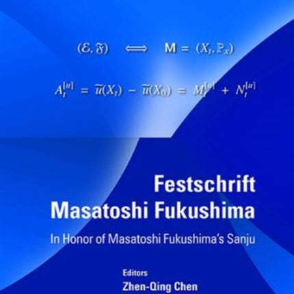 Festschrift Masatoshi Fukushima: In Honor Of