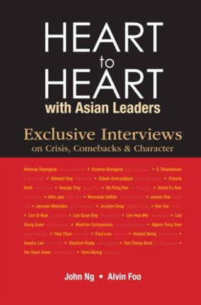 Heart To Heart With Asian Leaders: Exclusive