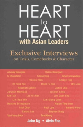Heart To Heart With Asian Leaders: Exclusive