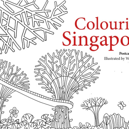 Colouring Singapore Postcard: Book 1