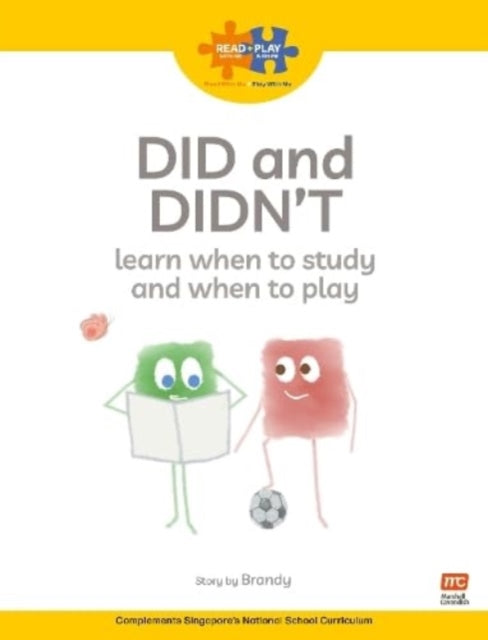 Read  Play  Social Skills Bundle 2 Did and Didnt learn when to study and when to play