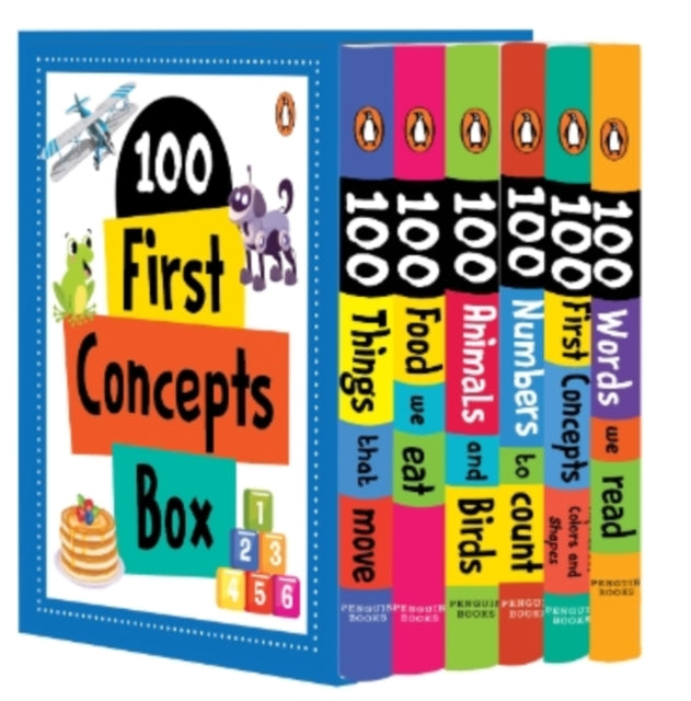 100 First Concepts Box Set 6 Books BoxSet