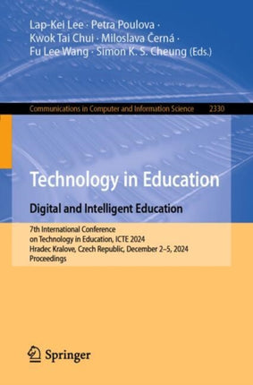 Technology in Education. Digital and Intelligent