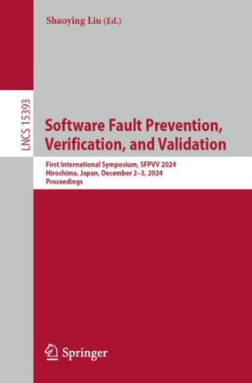 Software Fault Prevention Verification and Validation