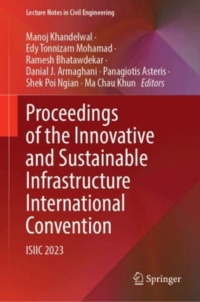 Proceedings of the Innovative and Sustainable