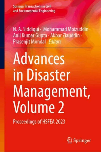Advances in Disaster Management Volume 2