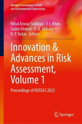 Innovation  Advances in Risk Assessment Volume 1