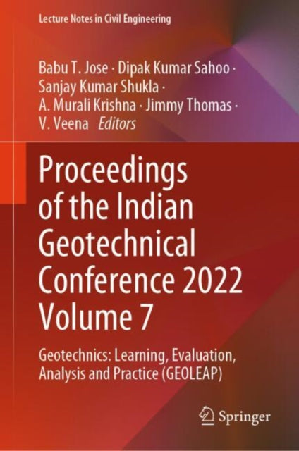 Proceedings of the Indian Geotechnical Conference