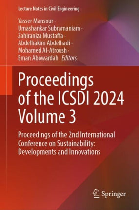 Proceedings of the ICSDI 2024 Volume 3