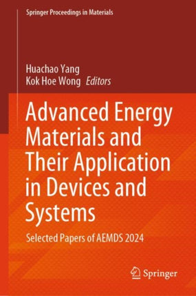 Advanced Energy Materials and Their Application