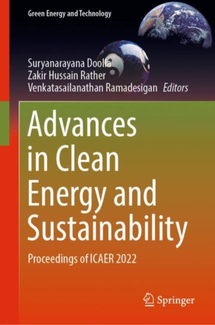 Advances in Clean Energy and Sustainability: Proceedings of ICAER 2022