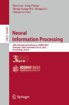 Neural Information Processing: 30th International