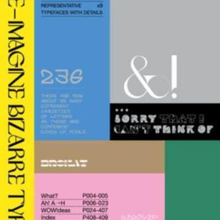 RE-IMAGINE BIZARRE TYPE