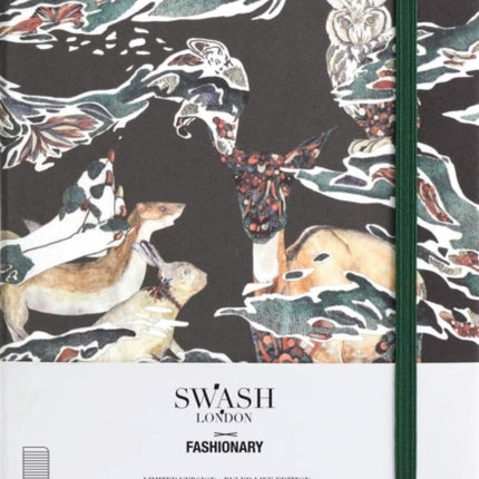 Swash London X Fashionary Candy Camo Ruled Notebook A5