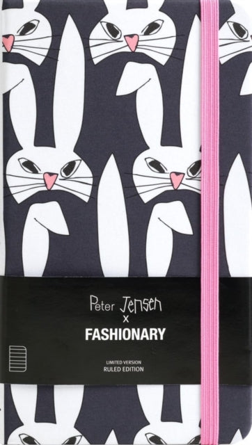 Peter Jensen X Fashionary Rabbit Mask Ruled Notebook A6