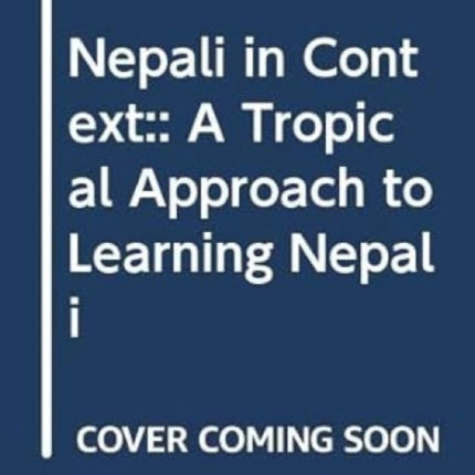 Nepali in Context:: A Tropical Approach to