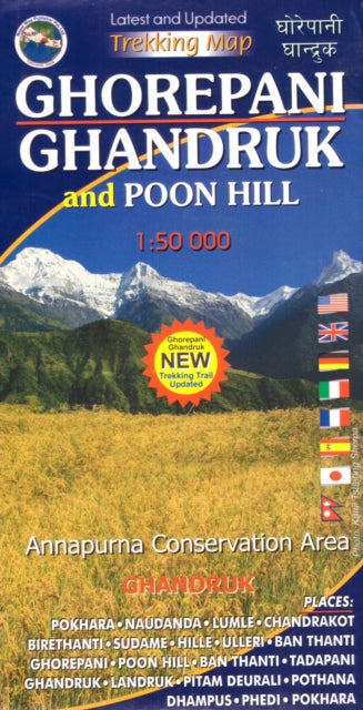 Ghorepani Ghandruk and Poonhill-MAP